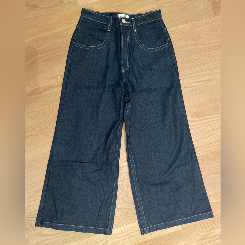 Frame Denim Women’s Rinse Wide Leg Jeans size 27